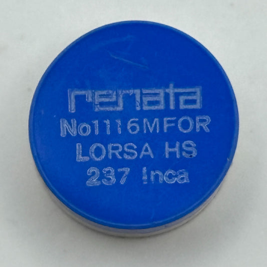 Lorsa HS 237 Balance Complete Inca Renata 1116 M Watch Movement Parts DAMAGED