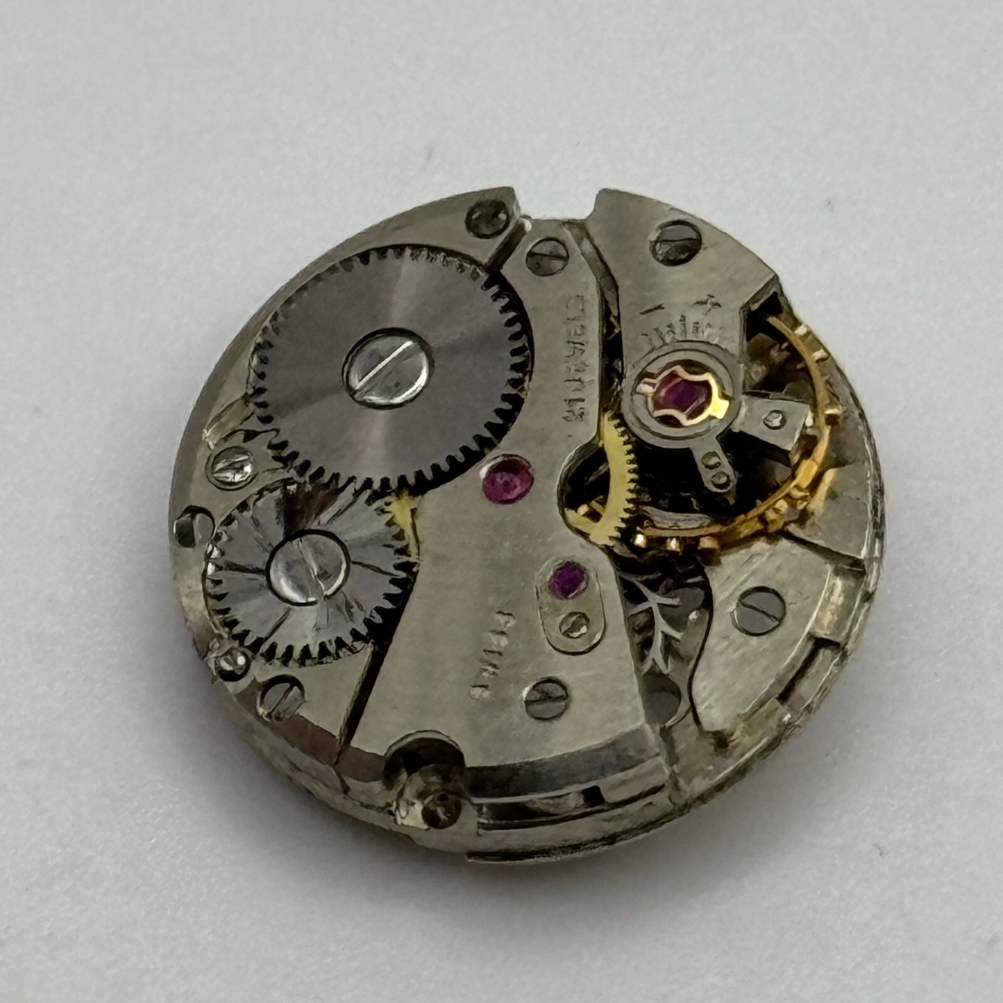 17.4mm Rotary AS 1537 Good Balance Manual Wind 21 Jewels Watch Movement PARTS