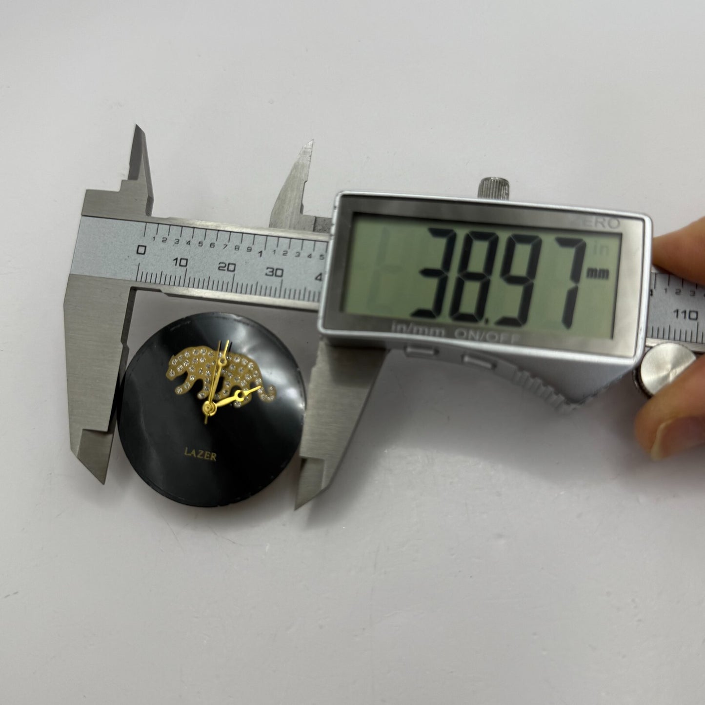 28.9mm Vintage Lazer Nanjing SN2 Manual Wind Watch Movement PARTS REPAIR