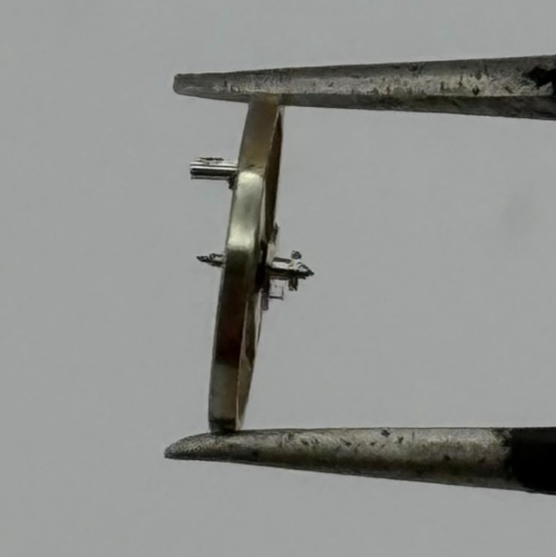 ST 69 Balance Wheel Complete And Spring 6 3/4’’’ Renata Watch Movement Parts NOS