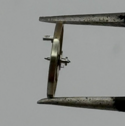 ST 69 Balance Wheel Complete And Spring 6 3/4’’’ Renata Watch Movement Parts NOS