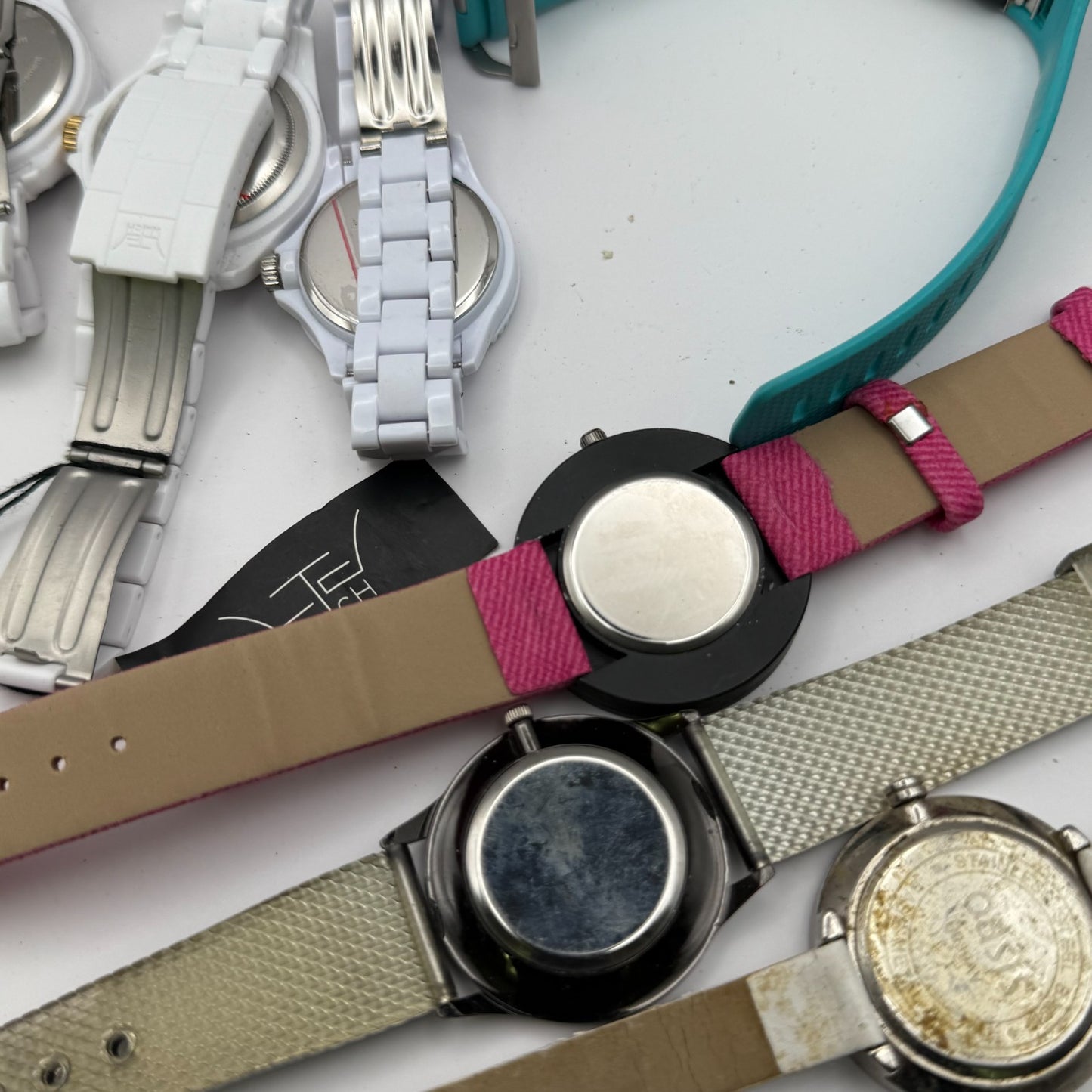 Bundle Of 15 Quartz Watches Job Lot Modern / Vintage Untested Parts / Repair