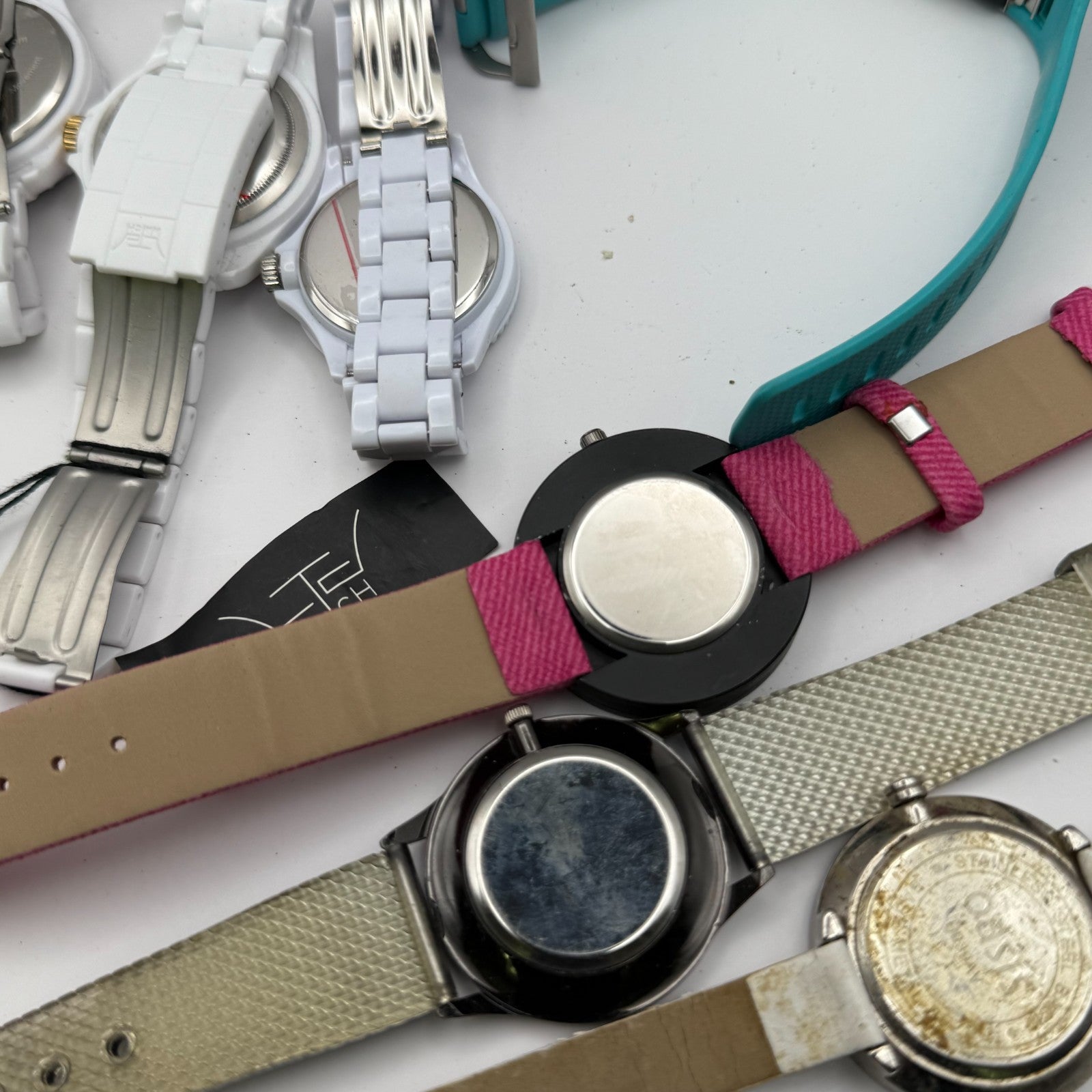 Bundle Of 15 Quartz Watches Job Lot Modern / Vintage Untested Parts / Repair