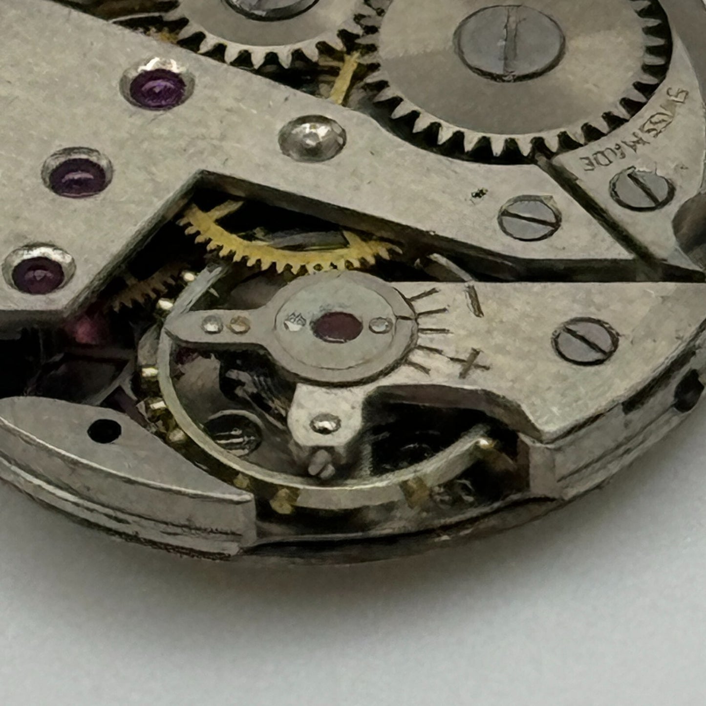 19.7mm Running Verity ETA 980 Sub Seconds Manual Wind Swiss Watch Movement PARTS