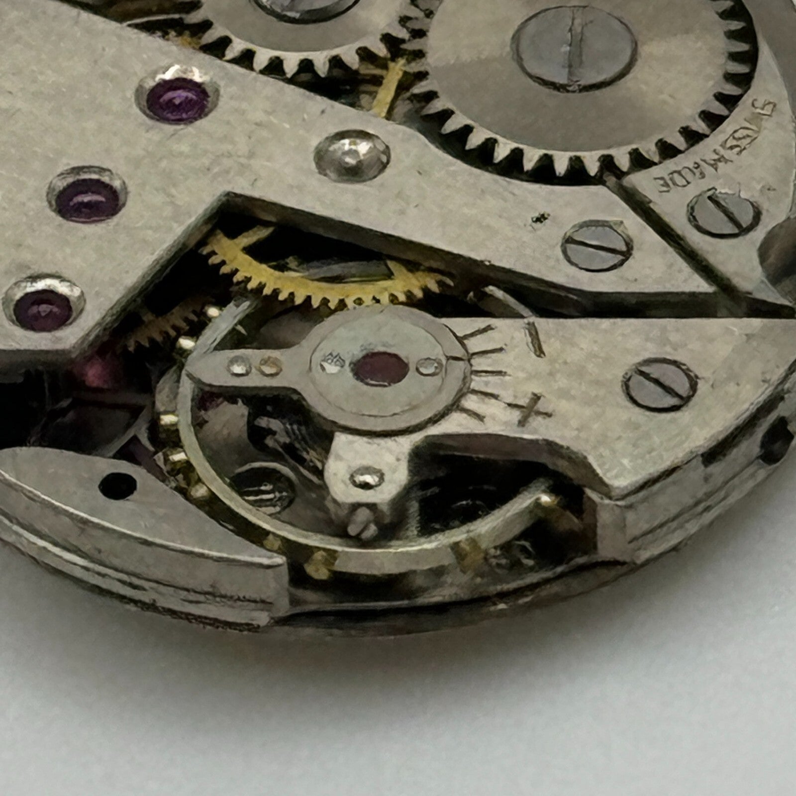 19.7mm Running Verity ETA 980 Sub Seconds Manual Wind Swiss Watch Movement PARTS