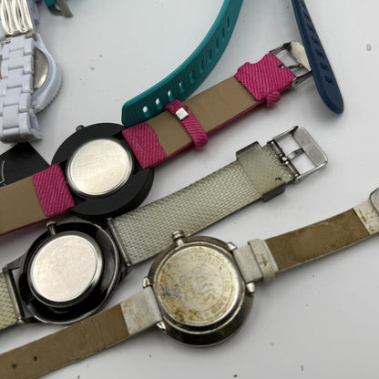 Bundle Of 15 Quartz Watches Job Lot Modern / Vintage Untested Parts / Repair