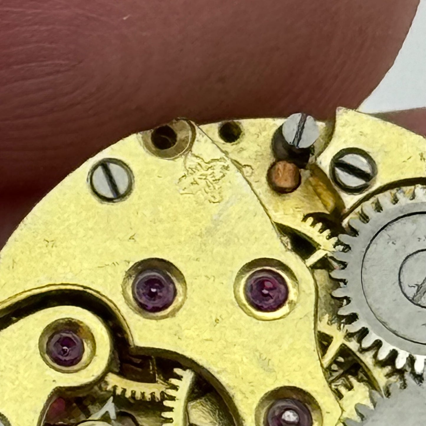 19.7mm Running Mappin Daphne High Grade Manual Wind Swiss Watch Movement PARTS