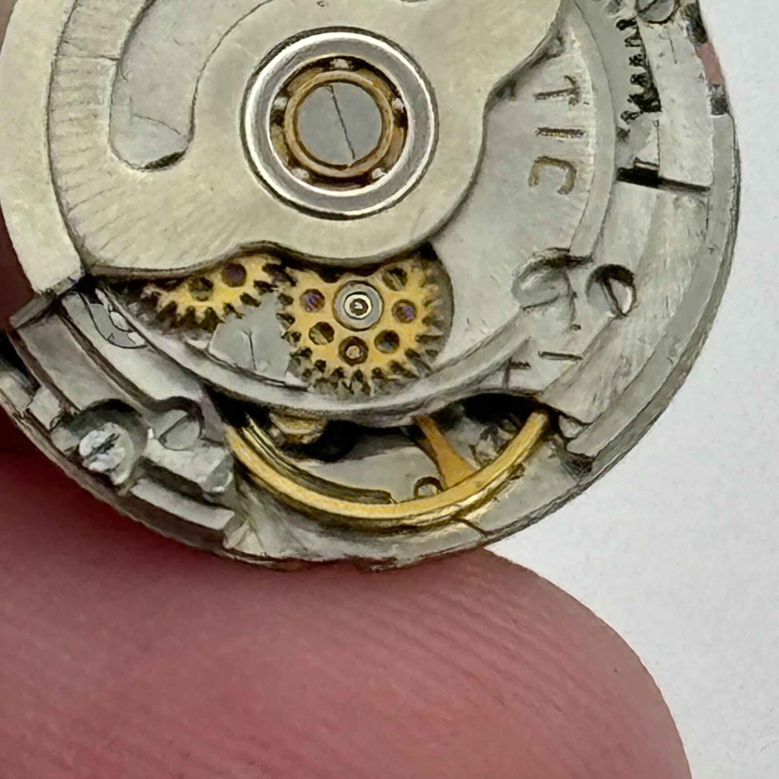 16.4mm Ladies Eterna Matic 1420 Automatic Watch Movement Swiss Vintage PARTS