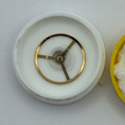 c.603 Balance Wheel Complete And Spring 10 1/2''' Watch Movement Parts NOS 