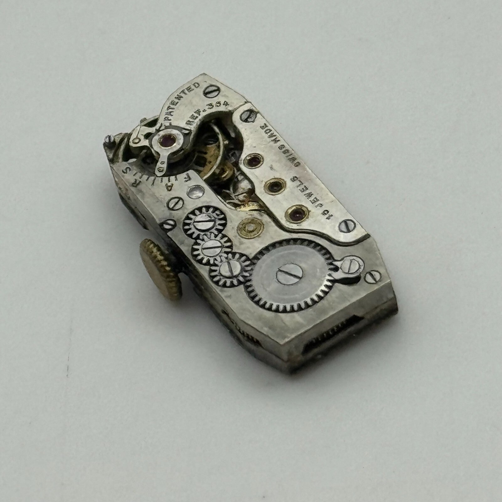 10.3mm Cyma Tavannes Ref 354 Manual Wind 15 Jewels Swiss Watch Movement PARTS