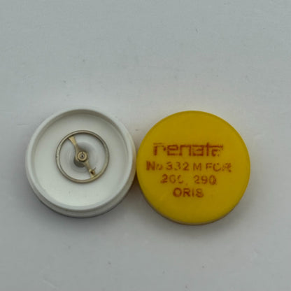 Oris 200 290 Balance Wheel Complete And Spring  332 M Watch Movement Parts NOS