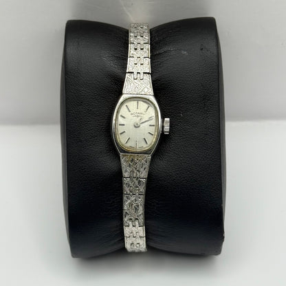 Vintage Rotary Ladies Watch Mechanical Working Keeping Time Swiss Made 14mm