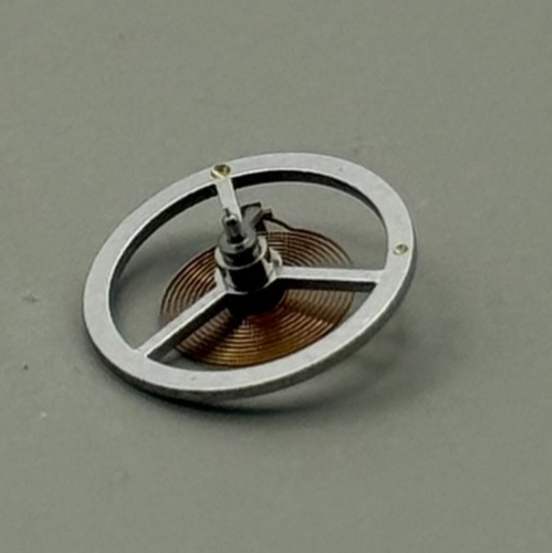 BFG 866 Balance Wheel Complete And Spring  DGT 64 Watch Movement Parts NOS 