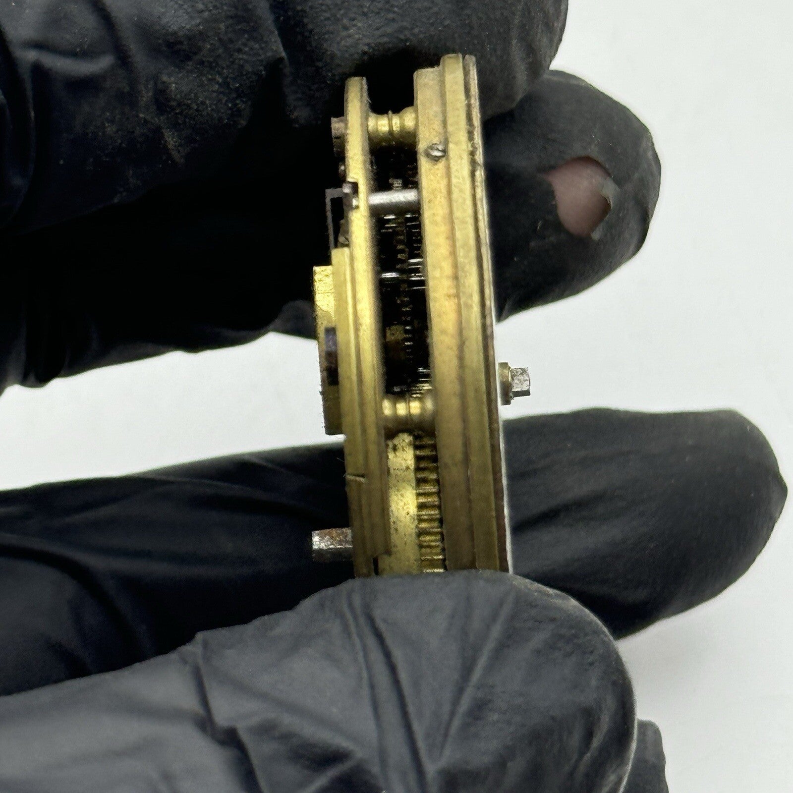 42.8mm Lancashire Watch Co Prescott Trademarked Pocket Watch Movement FOR PARTS