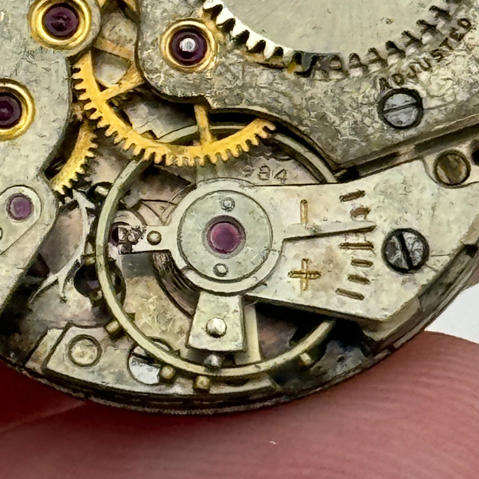 23.6mm Timor AS 984 A Schild Manual Wind Watch Movement Swiss Vintage PARTS