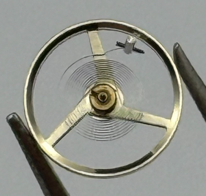 FEF 6620 Balance Wheel Complete And Spring 5½’’’ 1450 M Watch Movement Parts 