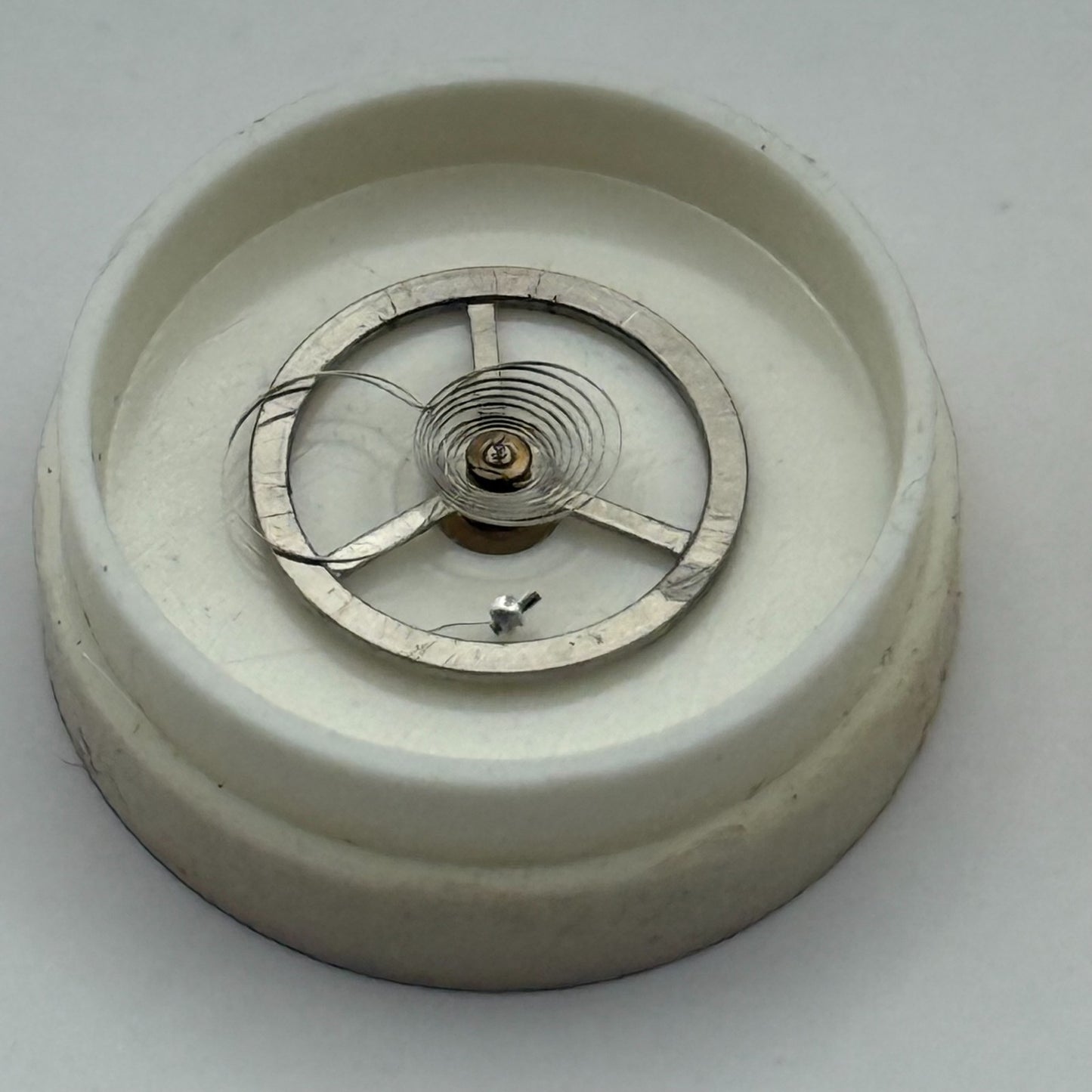 EB 8021 Balance Complete 10 1/2''' Renata 1253 Watch Movement Parts DAMAGED