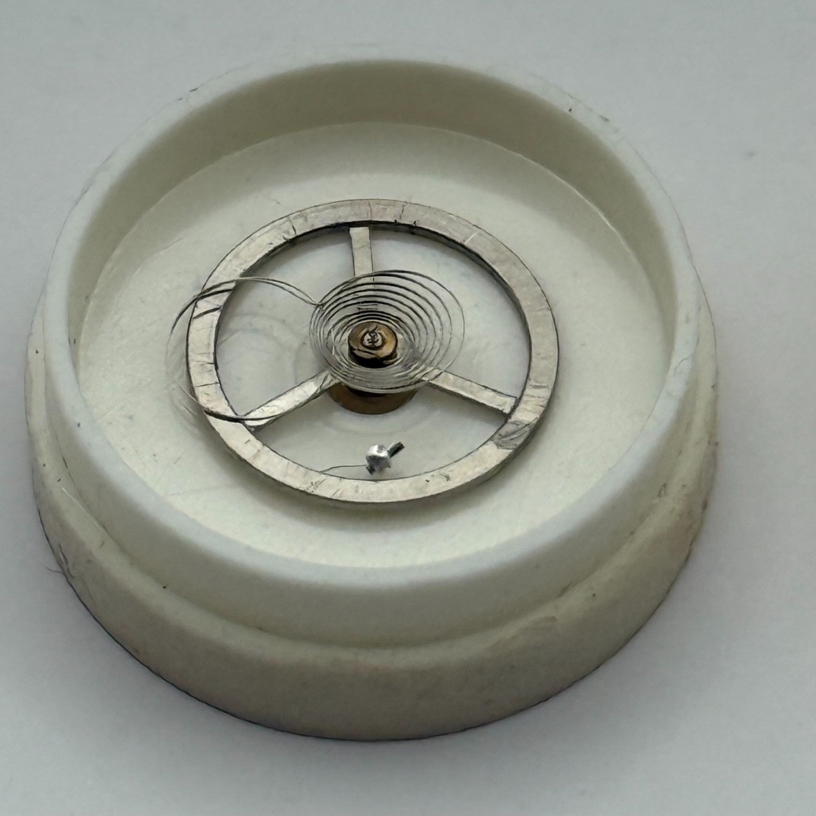 EB 8021 Balance Complete 10 1/2''' Renata 1253 Watch Movement Parts DAMAGED