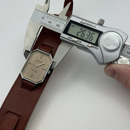 26mm WORKING Carronade Chic Style Bund Strap Manual Wind Vintage Ladies Watch