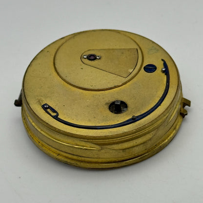 43mm Antique Unusual Nugent Wells & Son Newport Pocket Watch Movement PARTS
