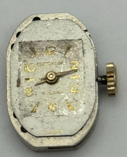 12.9mm Ladies Customline Lorsa 514A French Manual Wind Watch Movement PARTS