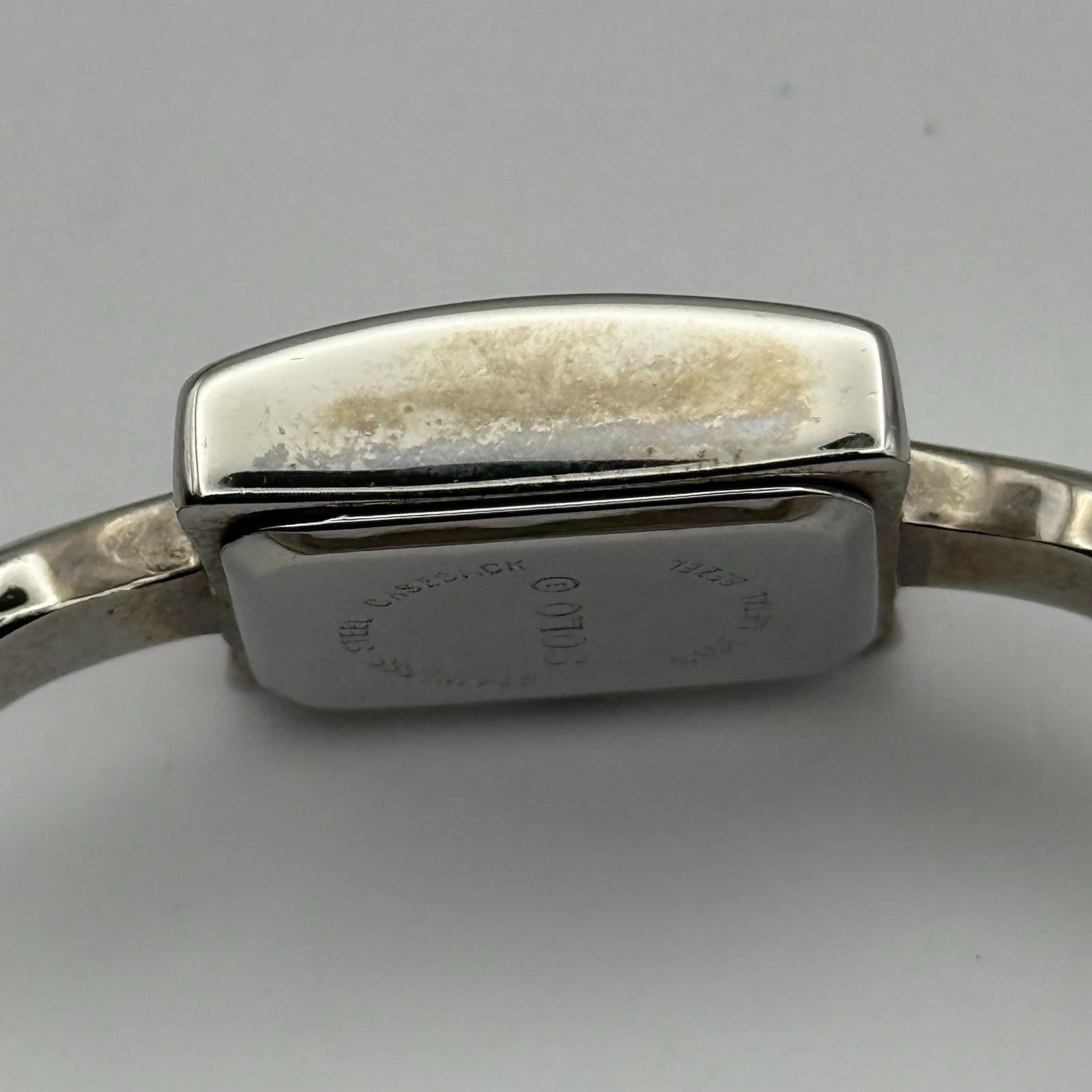 Solo Ladies Quartz Watch Pink Dial Silver Tone Bangle Working 20mm 6 Inches