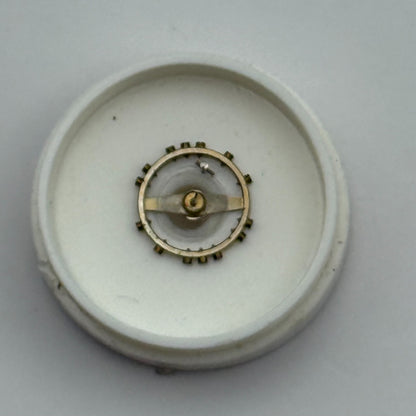 AS 655 Balance Wheel Complete And Spring 5¼’’’  22 Watch Movement Parts NOS