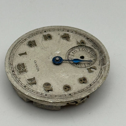 23.6mm Winco 81220 Manual Wind 15 Jewels Watch Movement Swiss Vintage PARTS