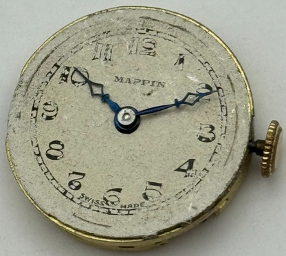 19.7mm Running Mappin Daphne High Grade Manual Wind Swiss Watch Movement PARTS