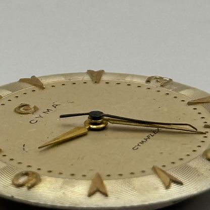 Cyma R.459 Cymaflex Watch Movement Manual Wind Vintage Swiss Parts Repair 23.5mm