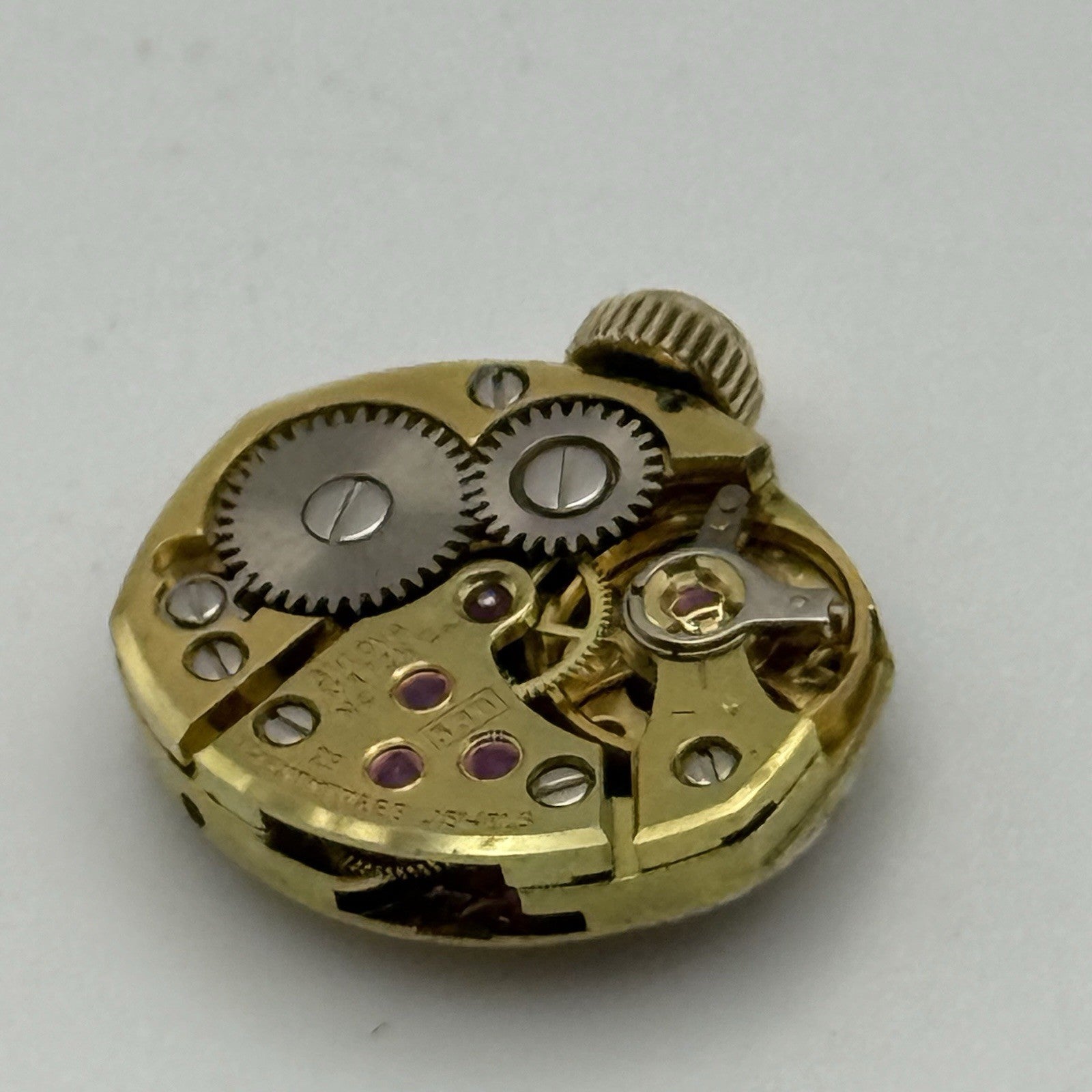 13.1mm Running Vintage Ladies Bulova 5BD Manual Wind Swiss Watch Movement PARTS
