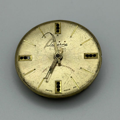Lucerne BFG 866 H Ritz Watch Movement Manual Wind Vintage Swiss Parts Repair 26.