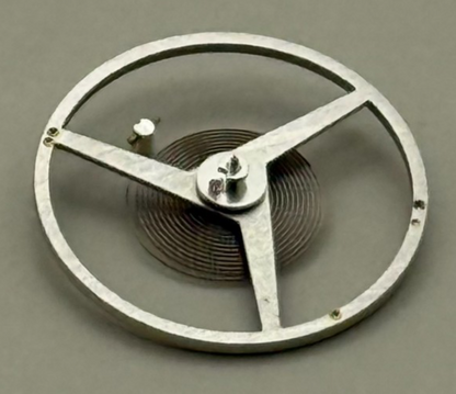ETA 2600 Balance Wheel Complete And Spring Ord + Inca Watch Movement Parts 