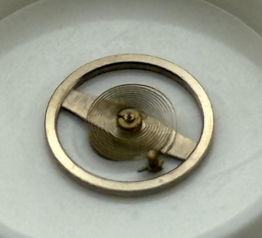 BRAC 2051 Balance Wheel Complete And Spring 5½’’’ 69 M Watch Movement Parts NOS