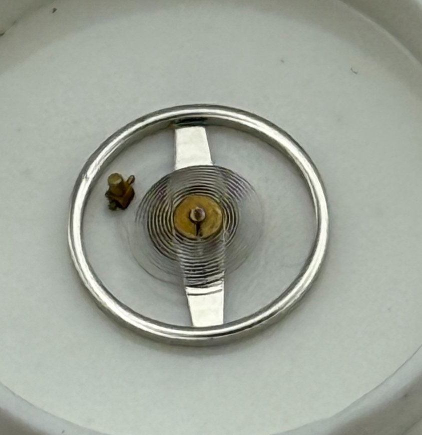 RL 9013/21 9033/21 Balance Wheel Complete And Spring 1827 M Watch Movement Parts