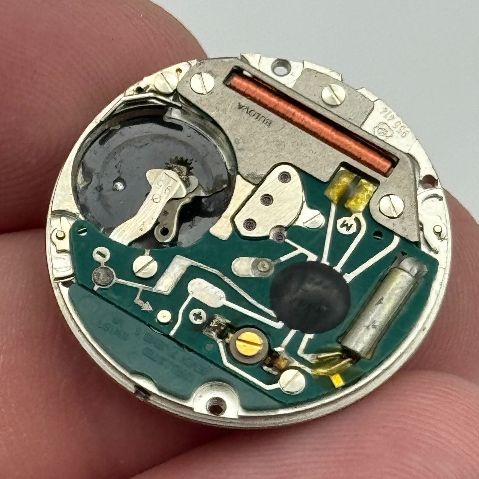 23.8mm ETA 955.414 Swiss 7 Jewels Quartz Watch Movement Vintage UNTESTED PARTS