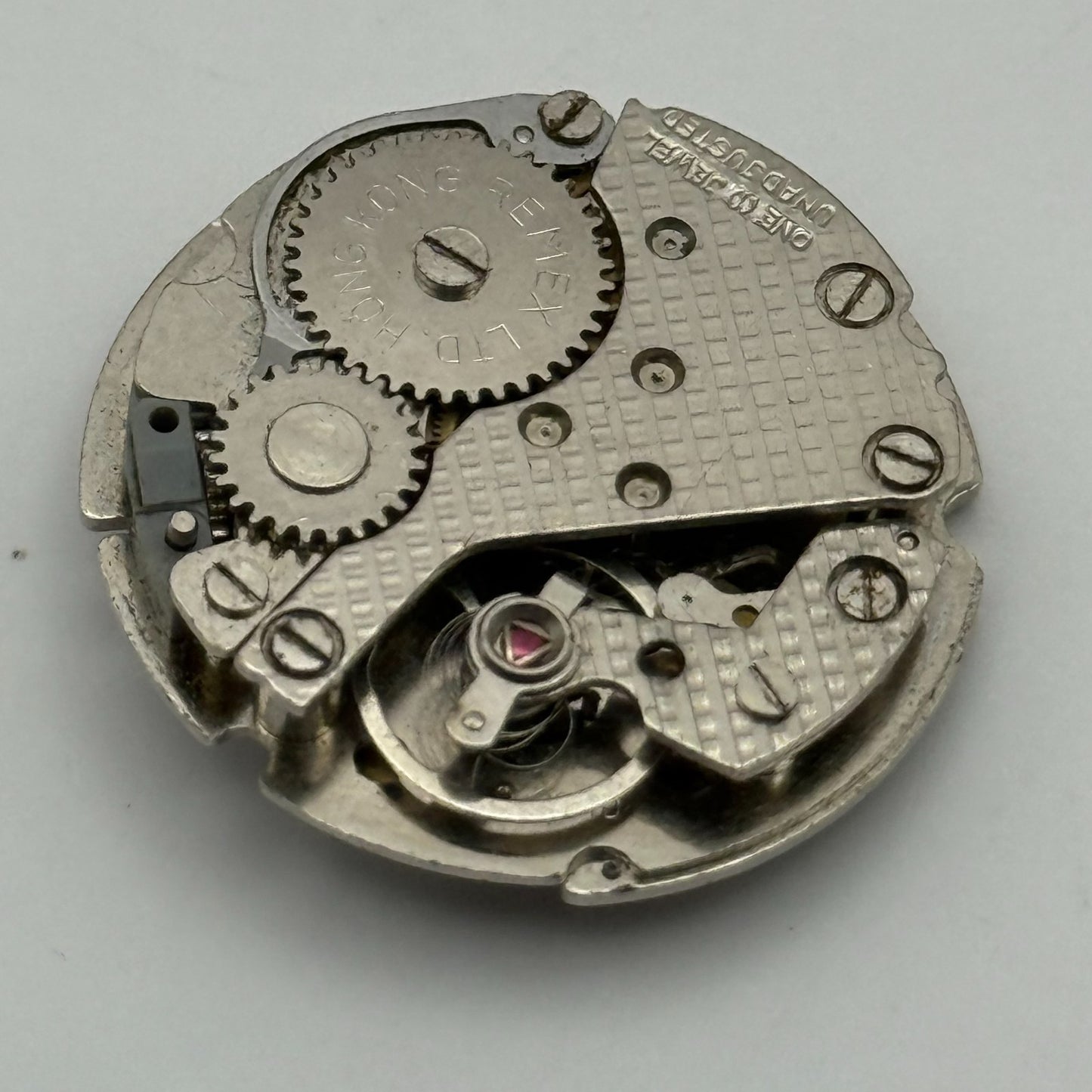 Parrenin 264D Watch Movement Remex Hong Kong Manual Wind Vintage Parts 27mm