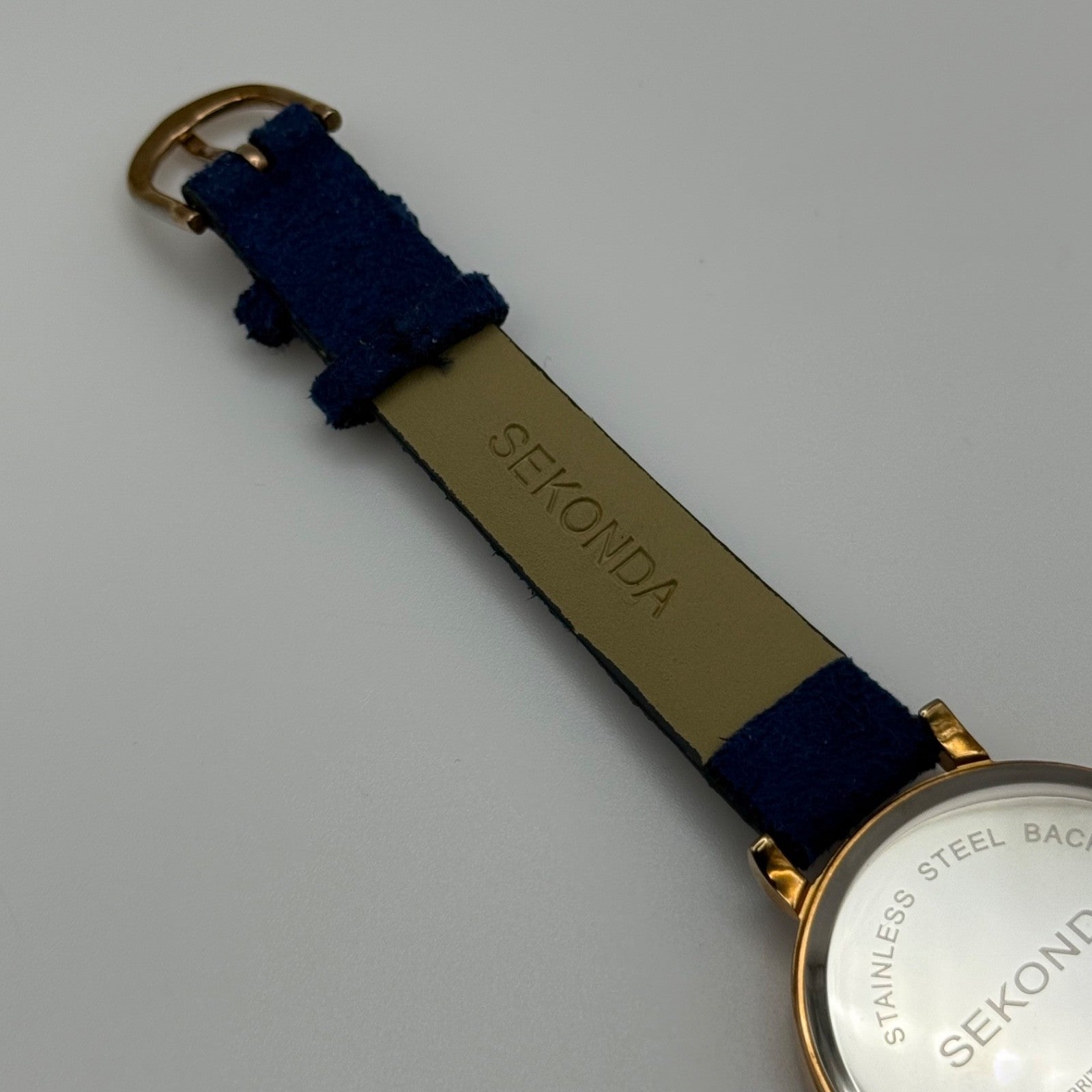 Working Ladies Sekonda Peacock Dial 34mm Quartz Watch New Battery Adjustable