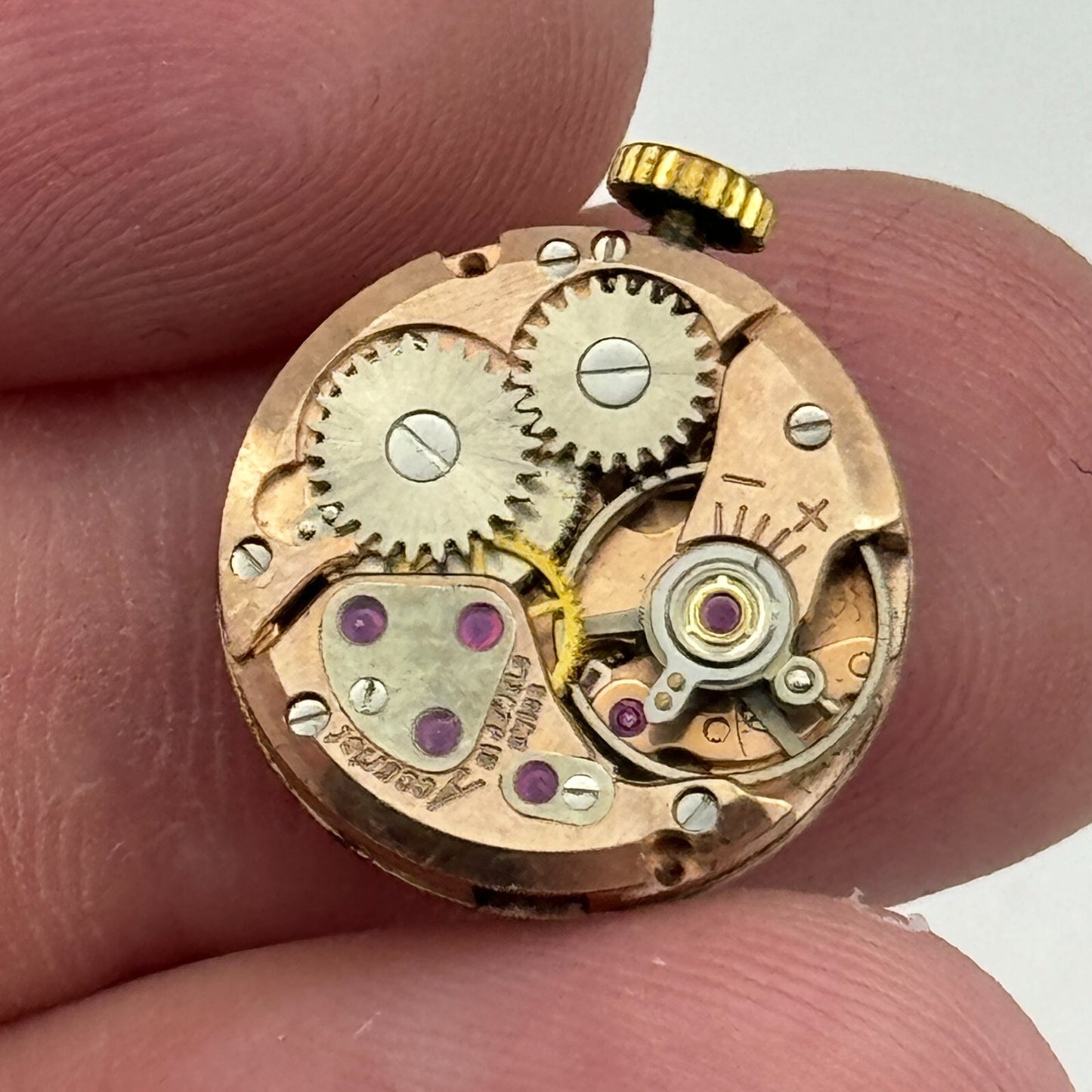 15.5mm Running ETA 2412 Accurist Manual Wind Swiss Ladies Watch Movement PARTS