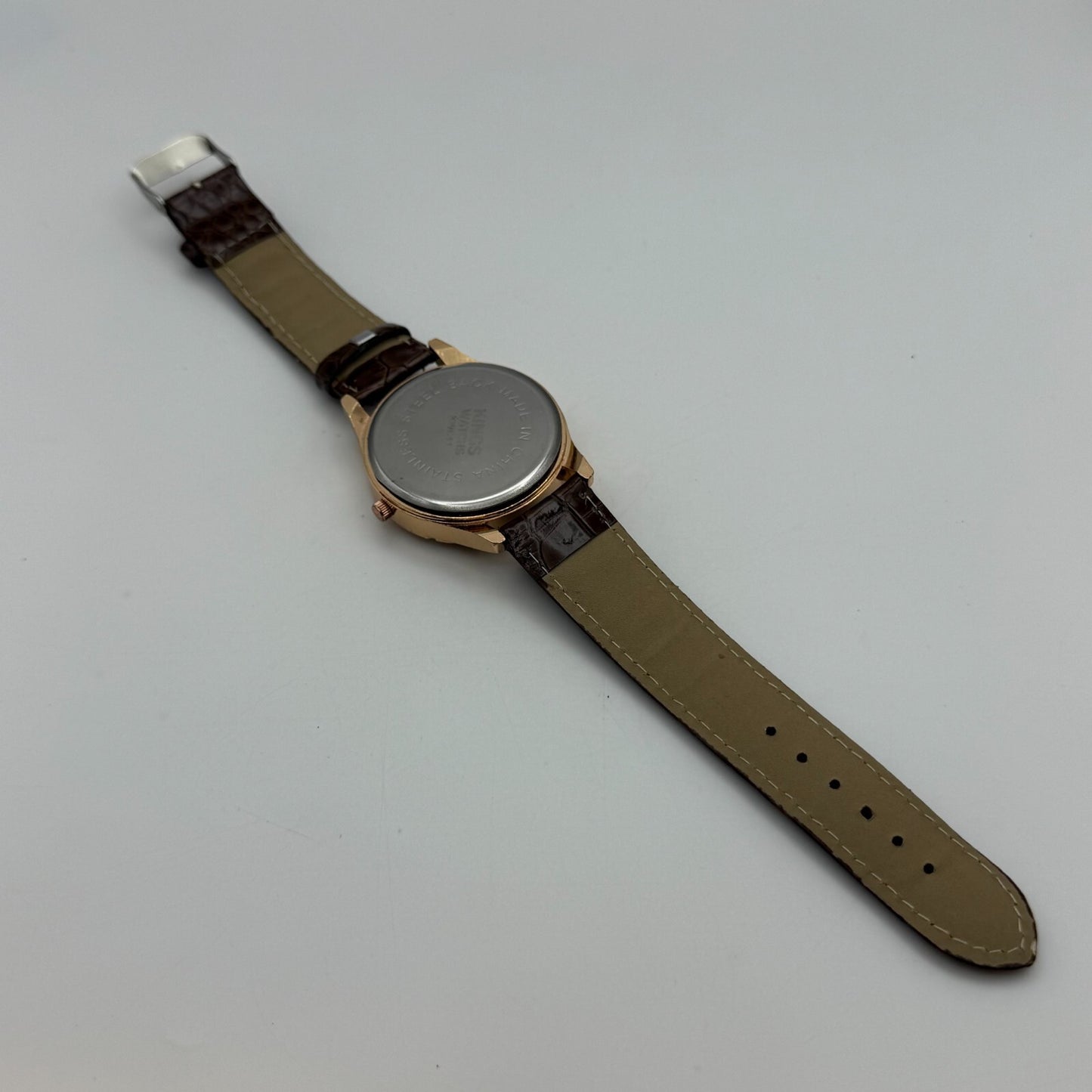 39mm Working Kings Jewelled Lady Bird 6544-3 Quartz Watch 9 Inches New Battery