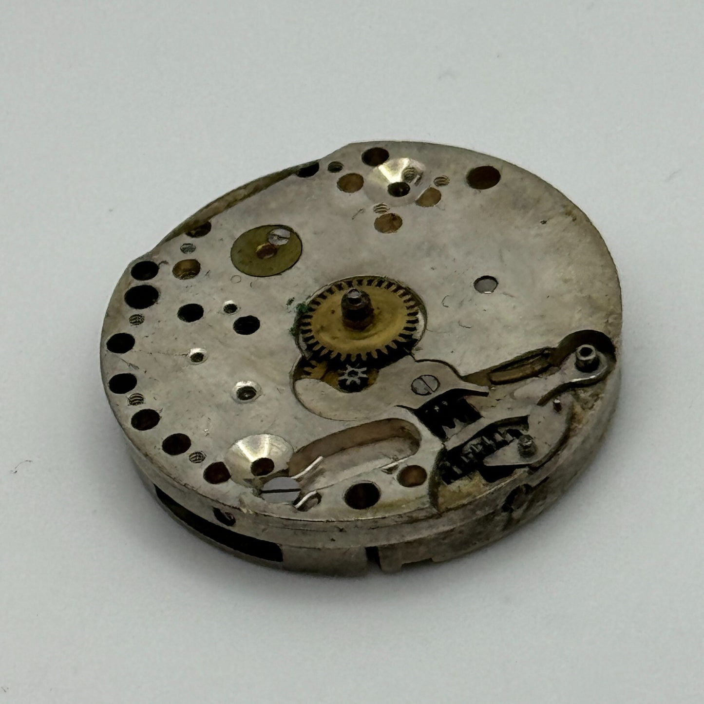 23.6mm Dominex Balance Ok 15 Jewels Swiss 2 Adj Manual Wind Watch Movement PARTS