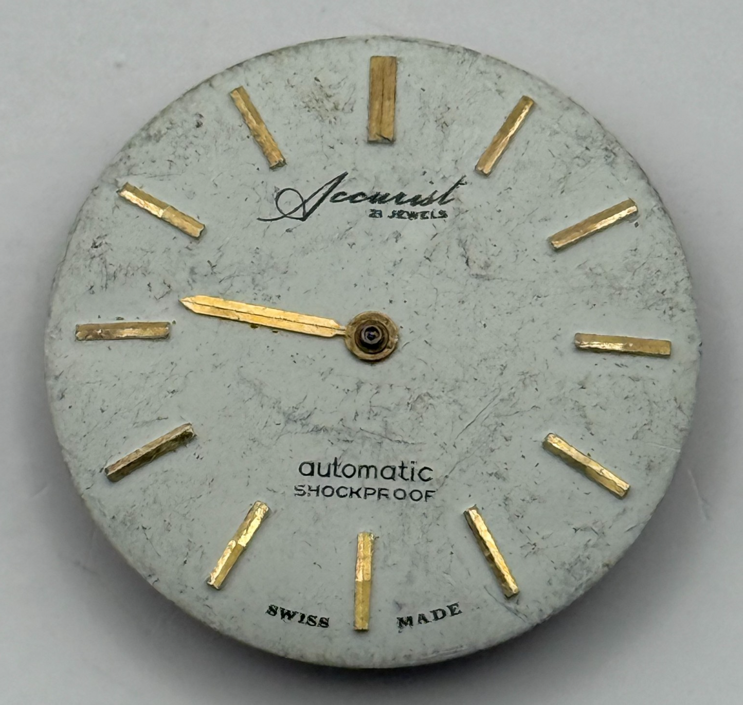 ETA 2451 Watch Movement Accurist Shockproof 21 Jewels Automatic Parts 28.5mm