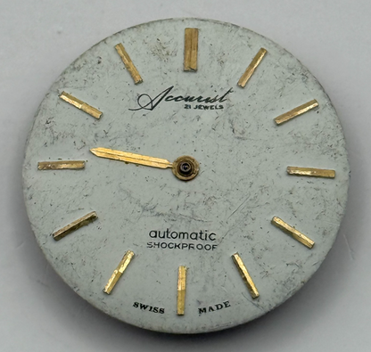 ETA 2451 Watch Movement Accurist Shockproof 21 Jewels Automatic Parts 28.5mm