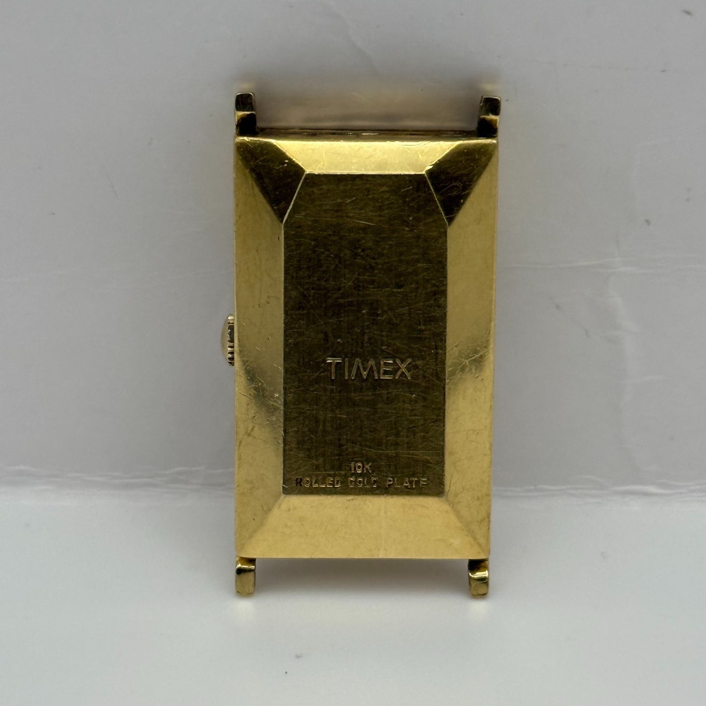 Timex Electric Ladies Quartz Watch 10k Rolled Gold Plated 18mm UNTESTED PARTS