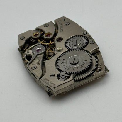 20mm Men's Helvetia 75A Tank Sub Seconds Watch Movement Manual Wind Swiss PARTS