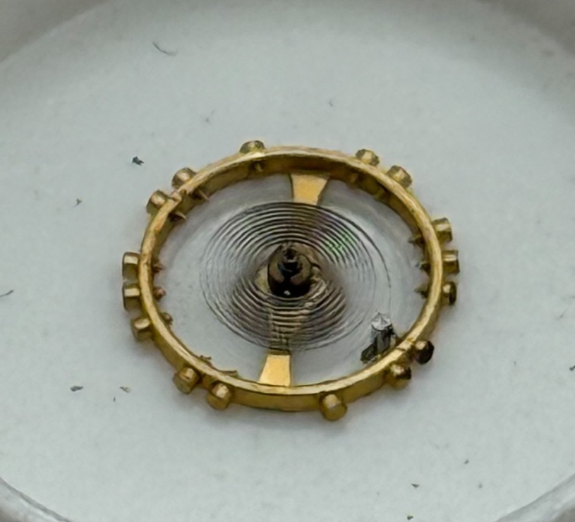 AS 976 1012 Balance Wheel Complete And Spring 29 M Watch Movement Parts NOS 