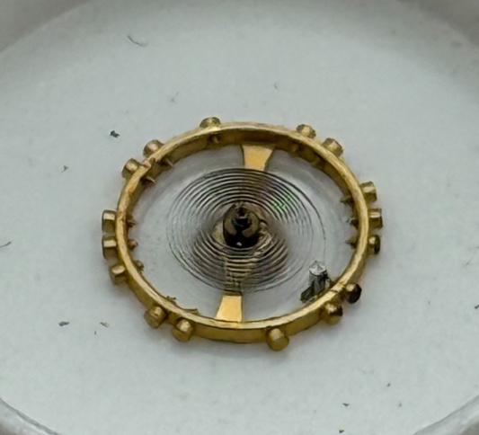 AS 976 1012 Balance Wheel Complete And Spring 29 M Watch Movement Parts NOS 