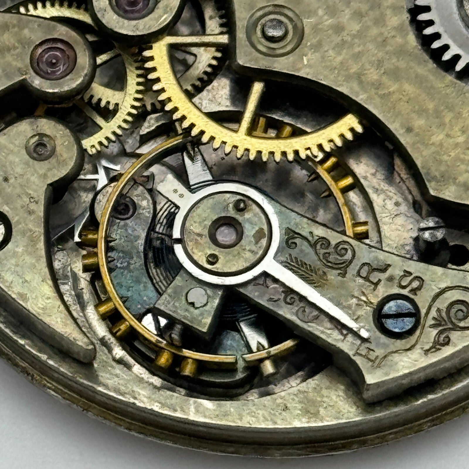 43mm Oreba Swiss Made Vintage Pocket Watch Movement PARTS SPARES REPAIR