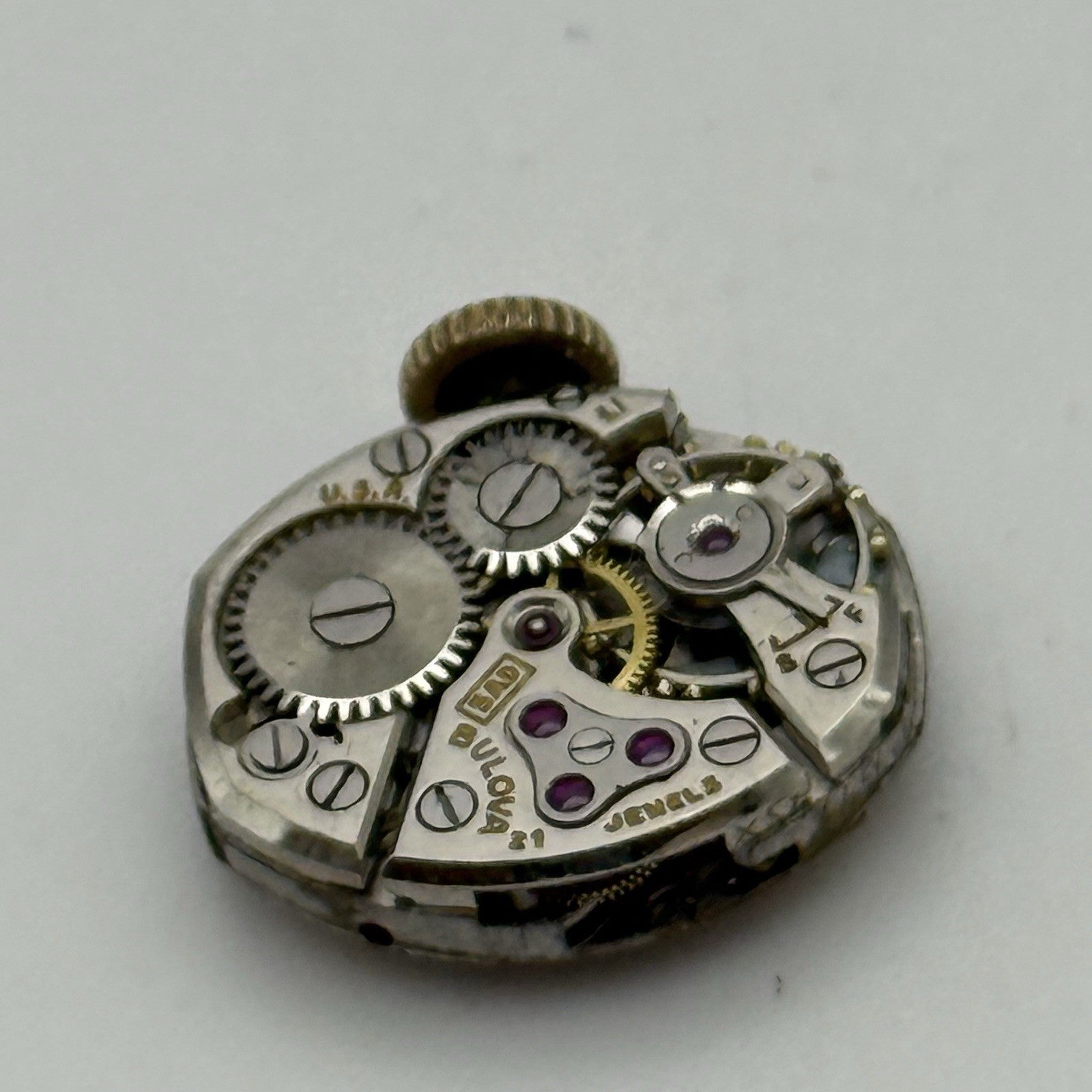 13mm Running Vintage Ladies Bulova 5AD Manual Wind Swiss Watch Movement PARTS