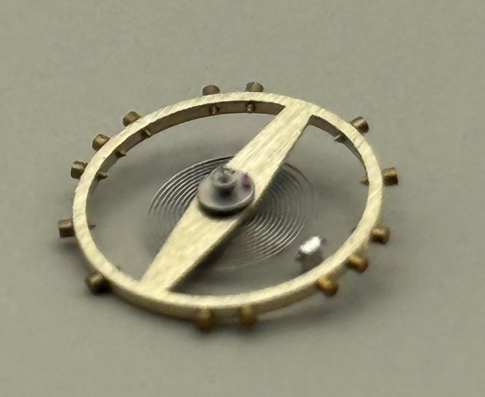 Felsa 4000 Balance Wheel Complete And Spring Inca 965 M Watch Movement Parts NOS